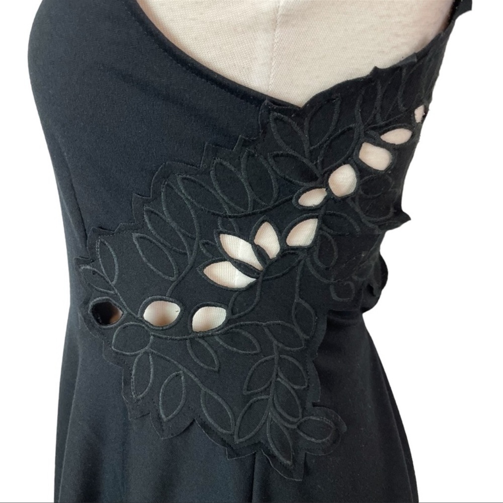 Free People Cha Cha Ponte Like A Dream LBD Black Mini Dress, XS - Picture 6 of 8